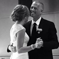 Myron dancing with daughter at her wedding