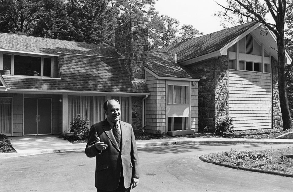 T.W. Wilson at Montreat office