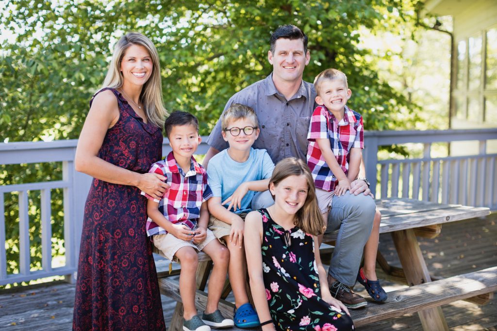 Edward Graham and family