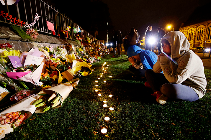 New Zealand shooting memorial