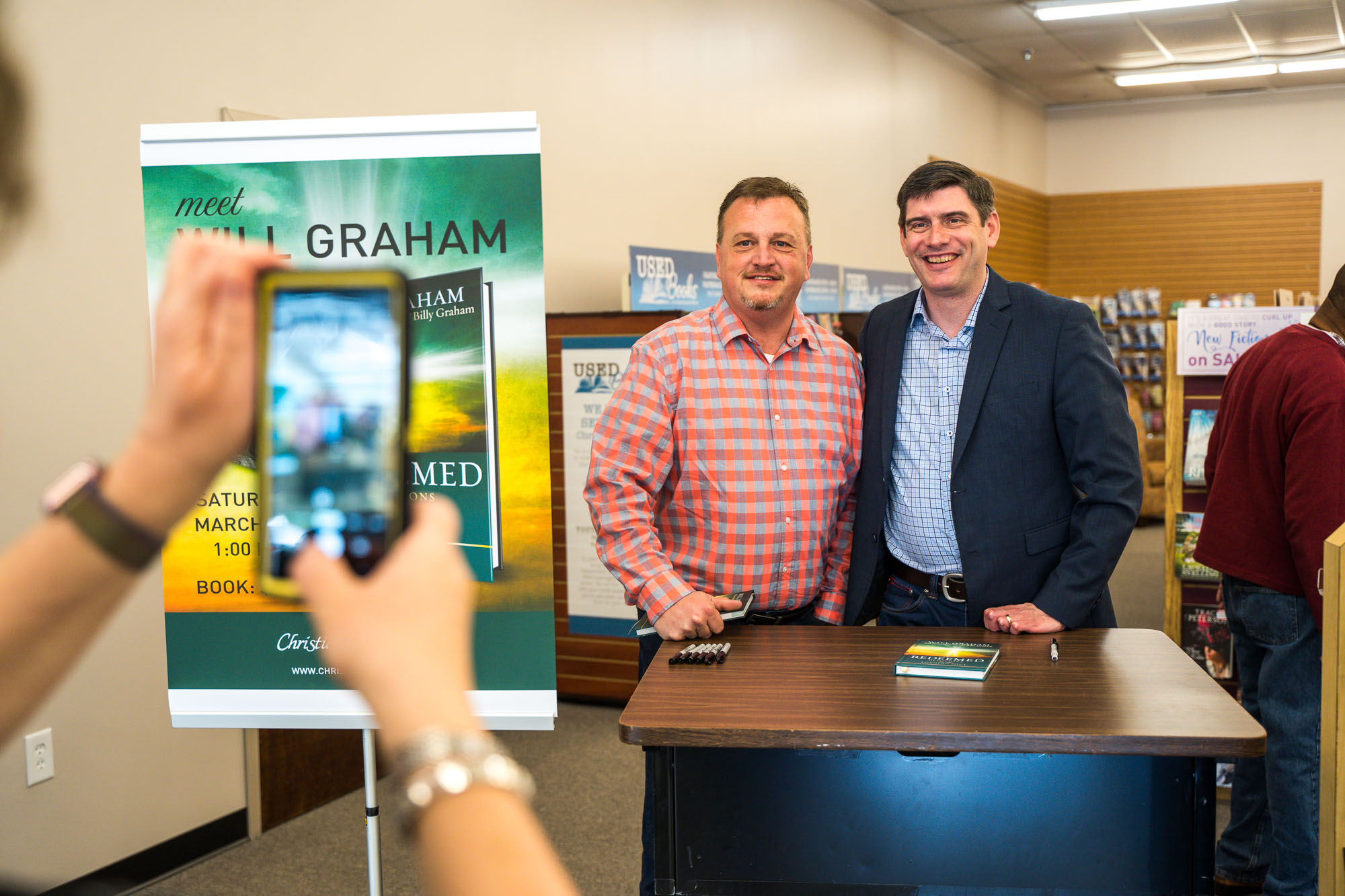 BGEA – Will Graham Book Signing – Christian Supply  Spartanburg, SC