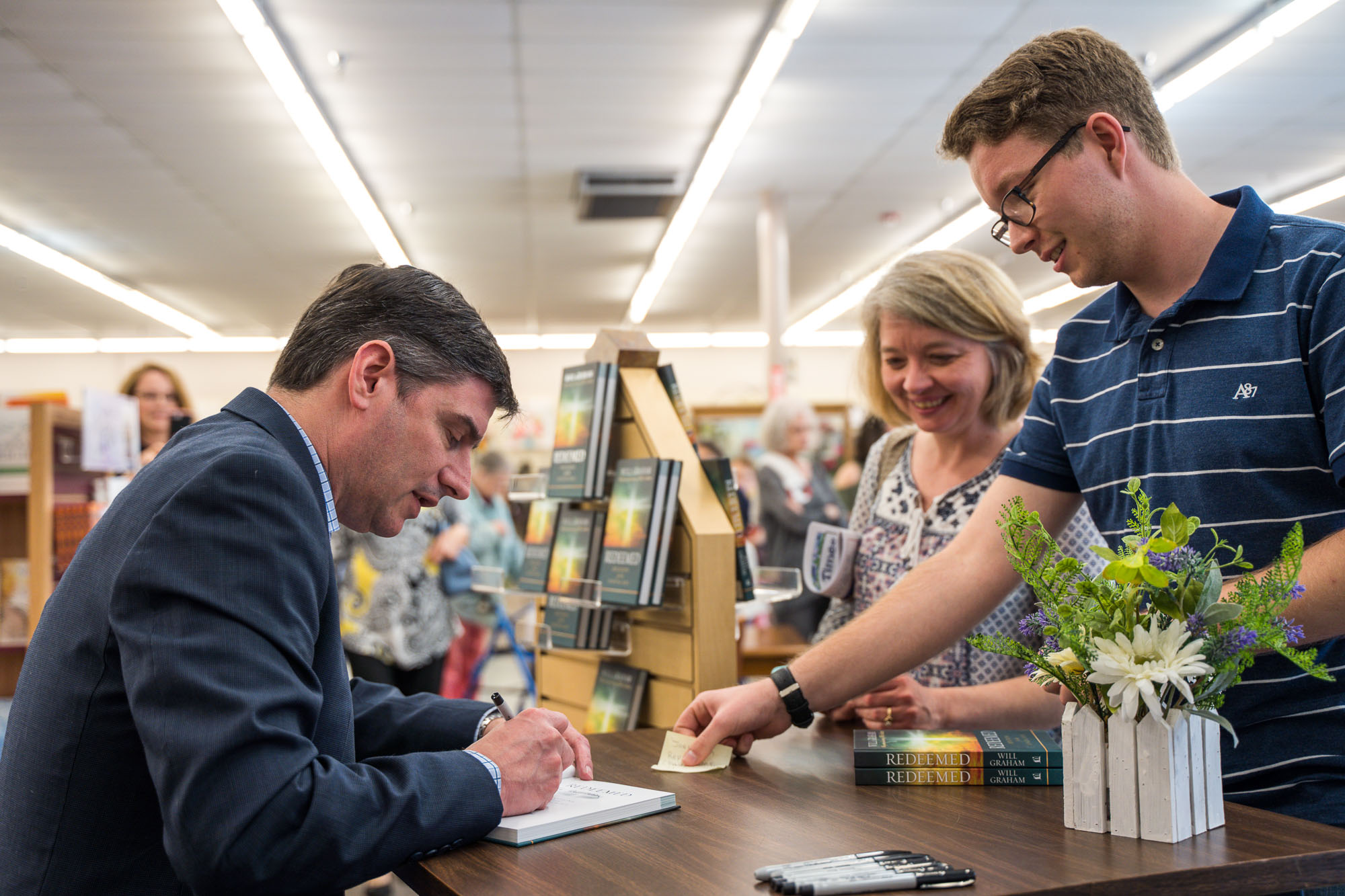 BGEA – Will Graham Book Signing – Christian Supply  Spartanburg, SC