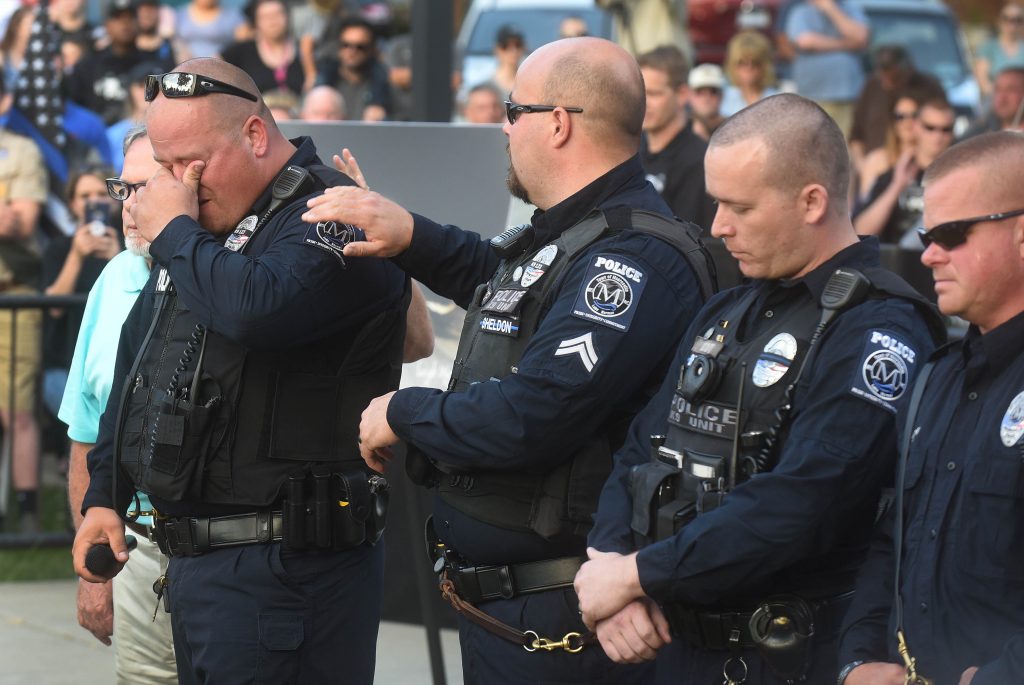 Chaplains Join NC Community in Honoring Fallen Police Officer