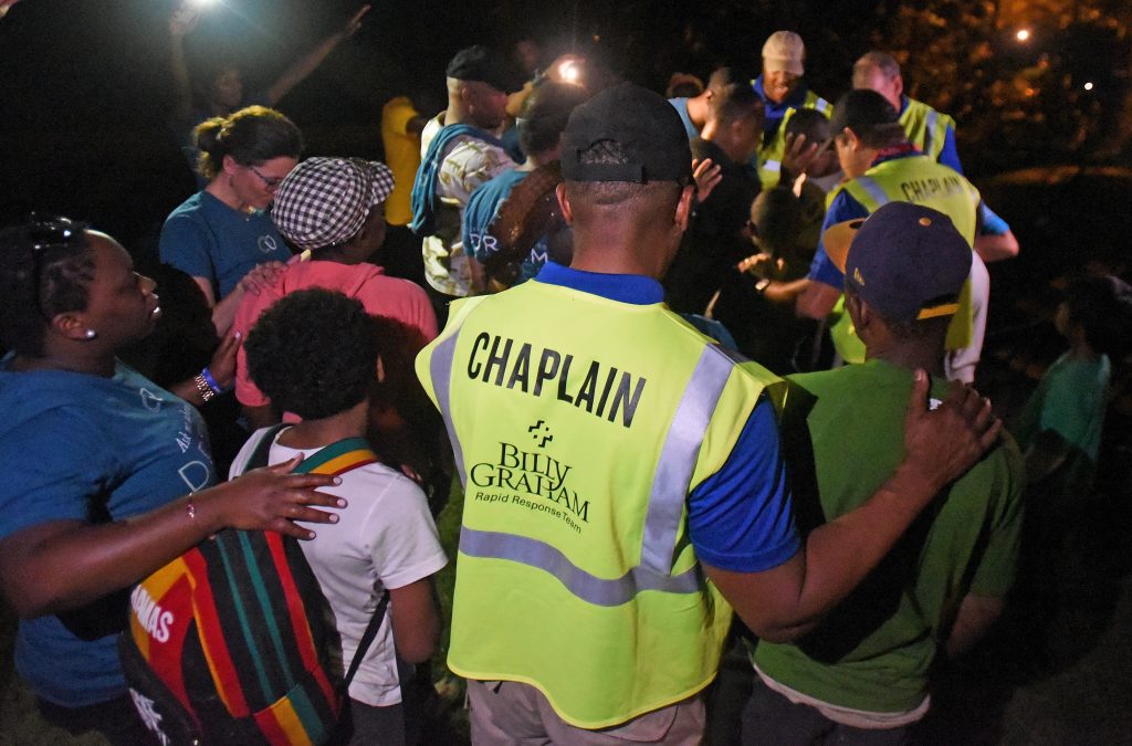 7/2/2019 RRT chaplains at the Reid Park community gathering. PHOTO BY TODD SUMLIN