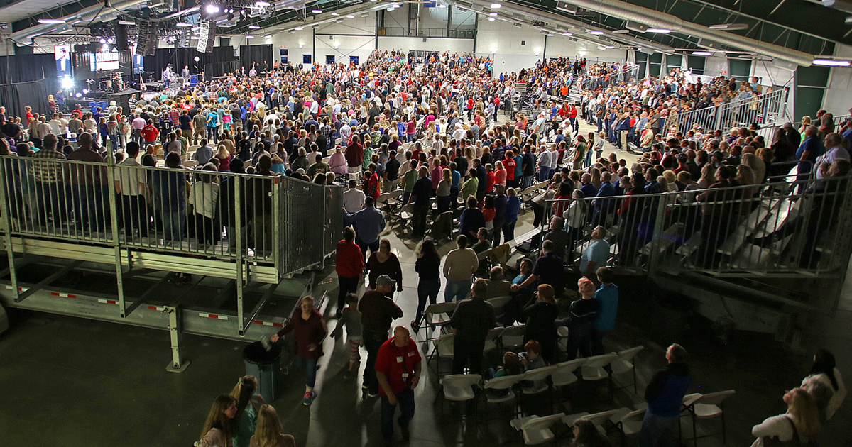 PHOTOS Crowd Packs Helena Fairgrounds for Will Graham Celebration