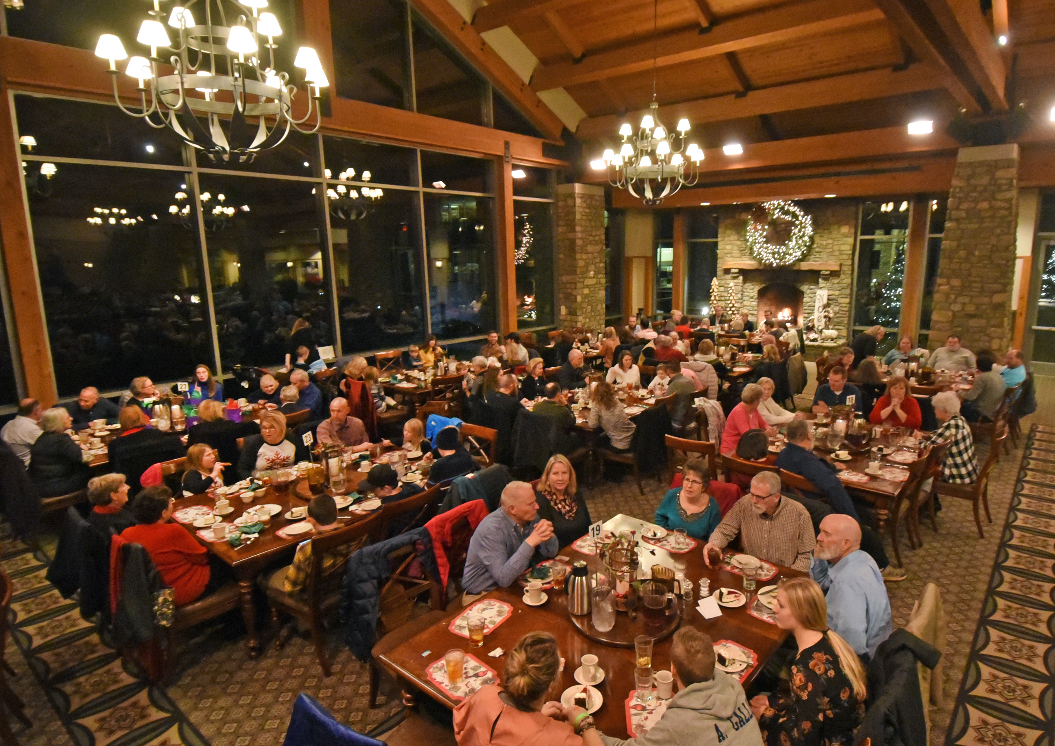 12/7/2019  Christmas at the Billy Graham Library. PHOTO BY TODD SUMLIN