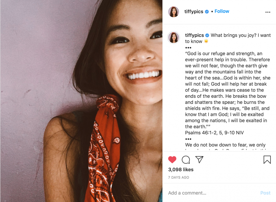 Tiffany Espensen Instagram