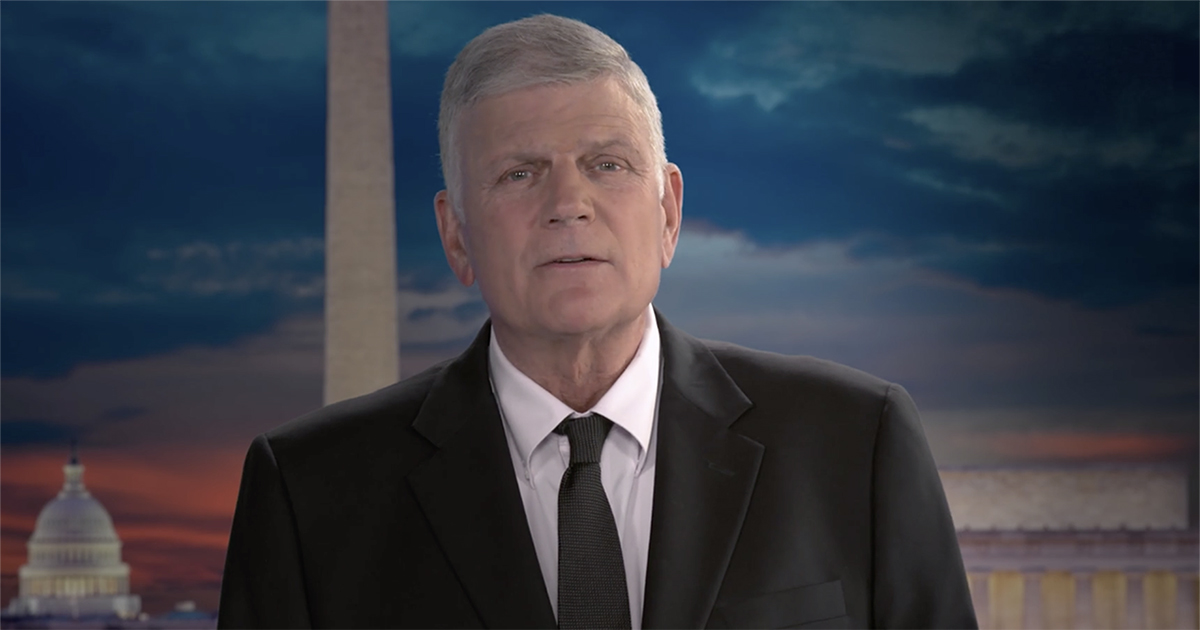 Join Franklin Graham for Prayer March in Washington, D.C.