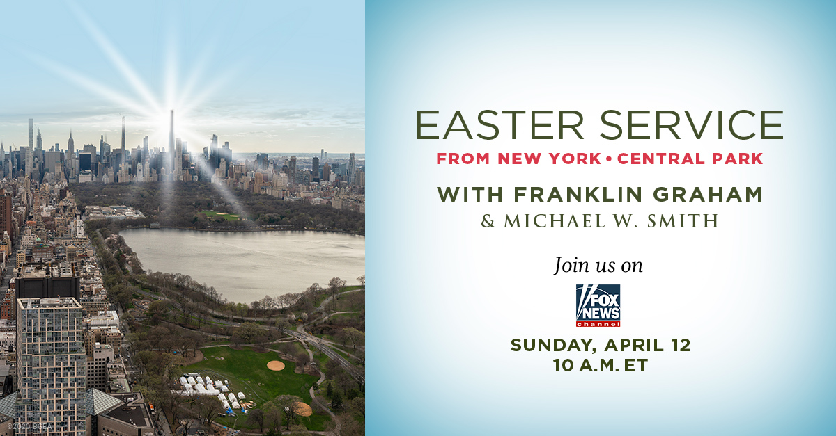 Watch Easter Service from NYC’s Central Park