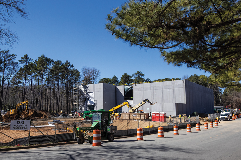 Billy Graham Archive and Research Center under construction