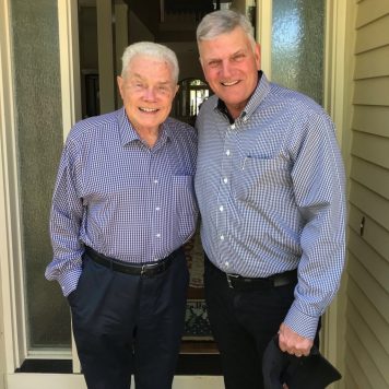 Luis Palau with Franklin Graham