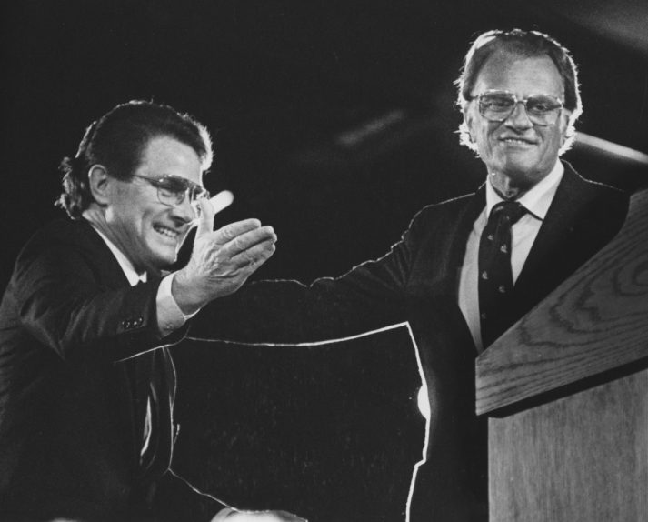 Luis Palau con Billy Graham