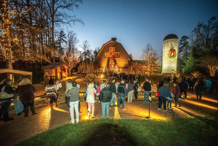 Christmas at the Billy Graham Library