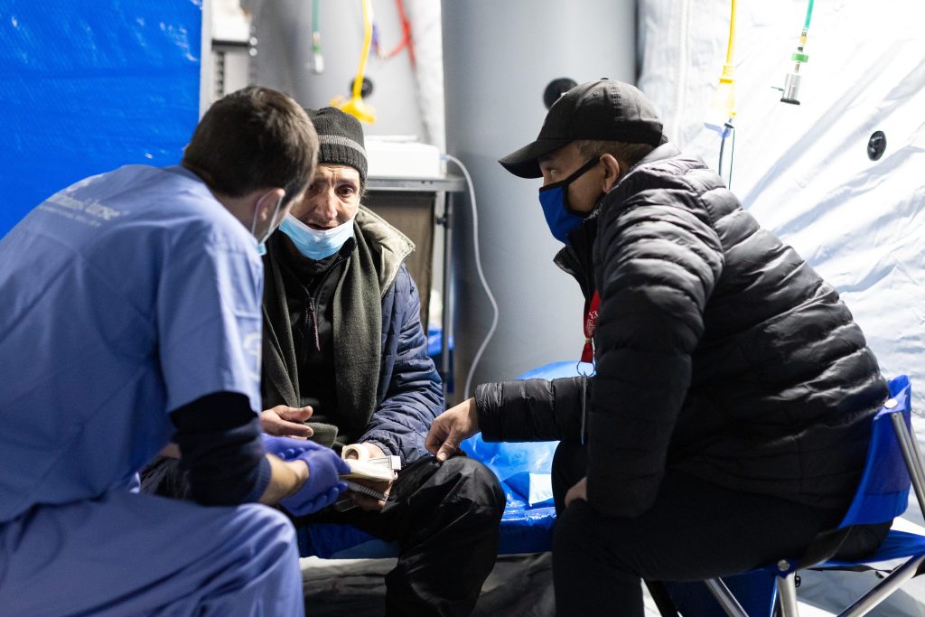 chaplains minister to patient