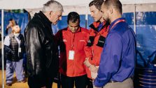 Franklin Graham Visits Field Hospital in Ukraine Where Chaplains Are Serving