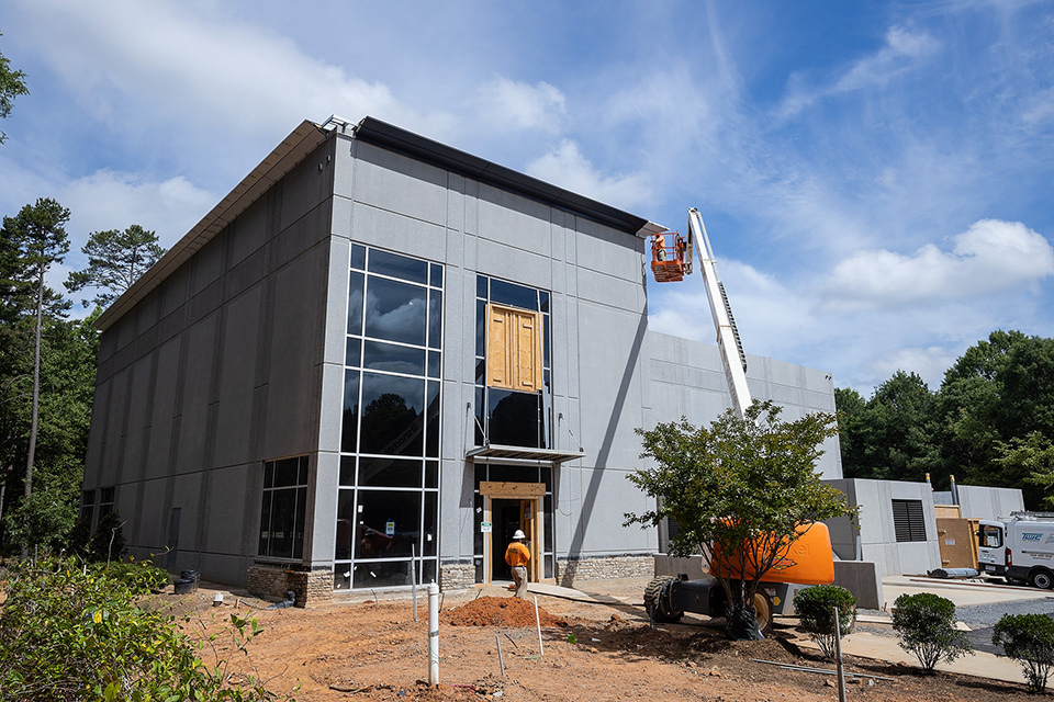 Billy Graham Archive and Research Center construction