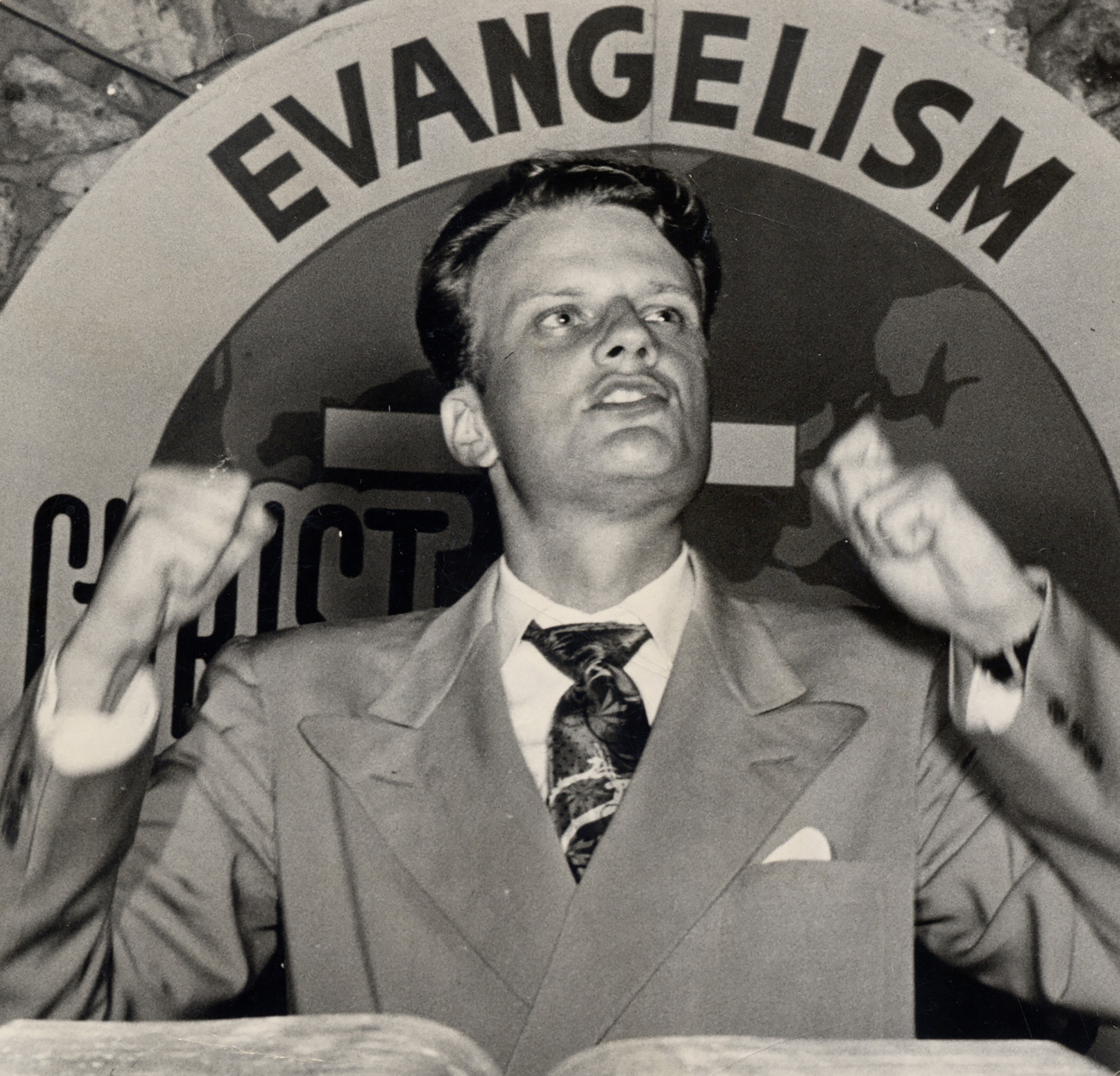 Flashback photo- REV. BILLY GRAHAM 1950