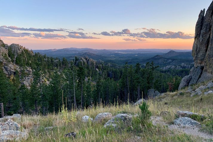 South Dakota sunset