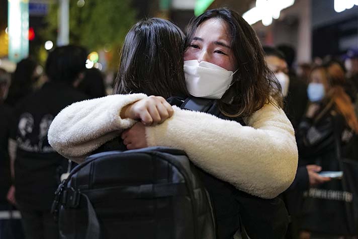 Halloween Disaster In Seoul