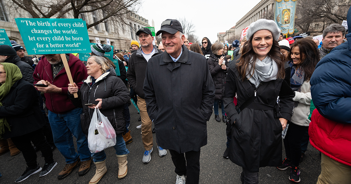 Tony Dungy  2023 March for Life 