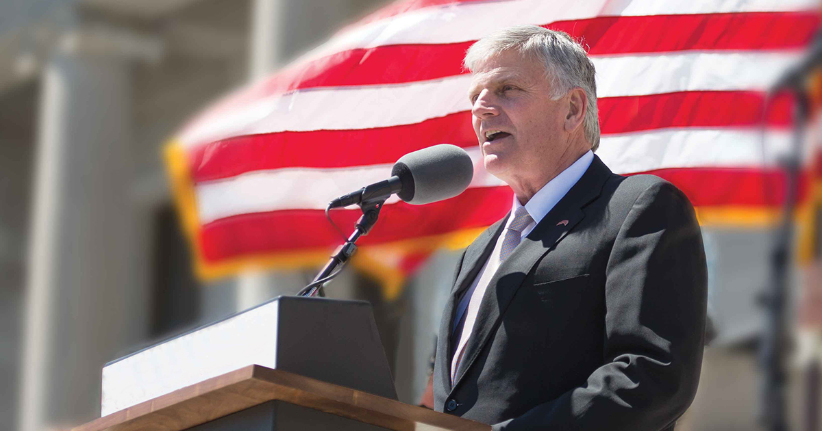 Franklin Graham Decision America social