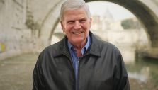 Franklin Graham Shares Gospel in Rome