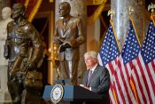 Billy Graham Statue Unveiled at U.S. Capitol, Inviting People to the Gospel
