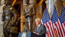 Billy Graham Statue Unveiled at U.S. Capitol, Inviting People to the Gospel