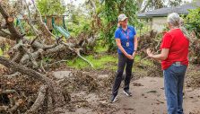 Chaplains Ministering in the Aftermath of Hurricane Beryl