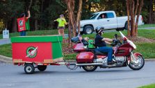 Riders Bring Gifts to Billy Graham Library for Children Worldwide to ‘Feel the Love of God’