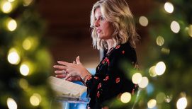 Ladies Christmas Evening at the Billy Graham Library Points Women to Christ