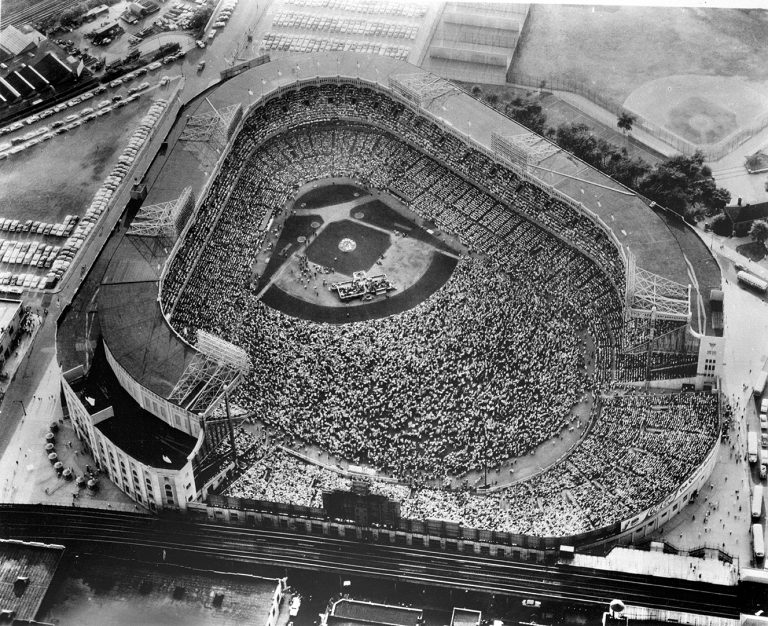 This date in history Billy Graham preaches at Yankee Stadium The