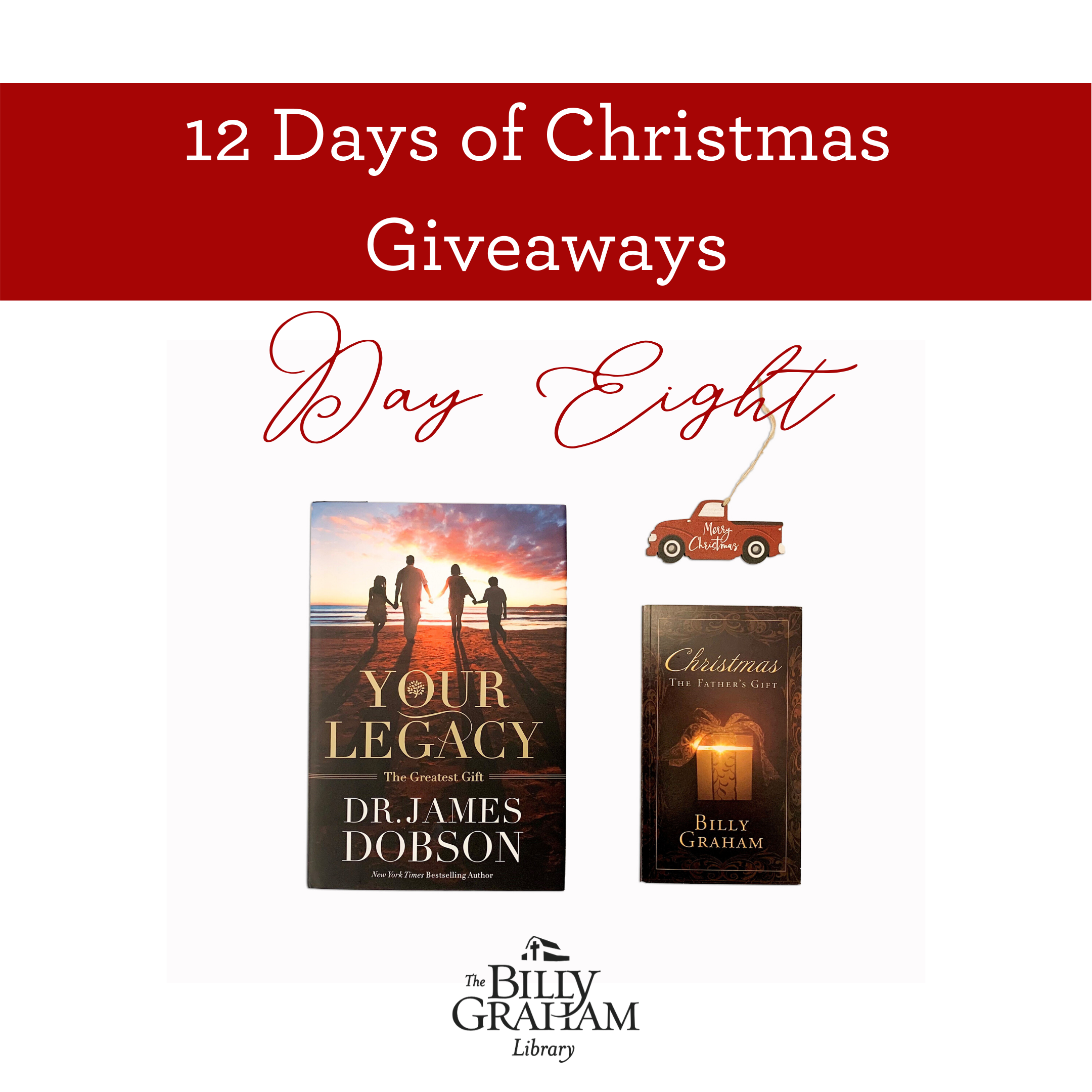 12 Days Of Christmas Giveaways Day 8 The Billy Graham Library Blog