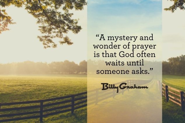 Calling Out to God in Prayer - The Billy Graham Evangelistic