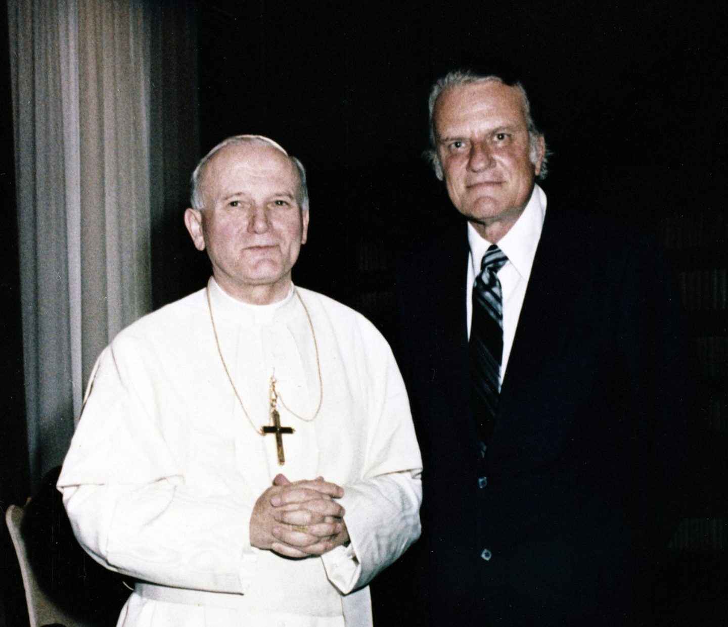 distance Disclose Subjective Billy Graham and Pope John Paul II