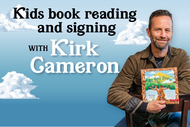kirk cameron book tour dates 2023