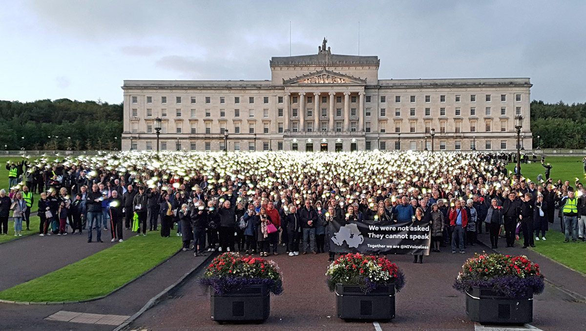 Northern Ireland Pro-Life Protest Draws Tens of Thousands