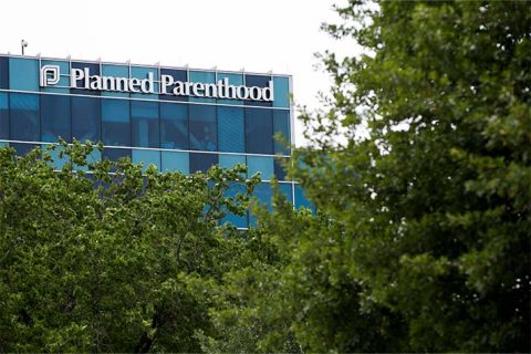 Planned Parenthood building in Houston, Texas.