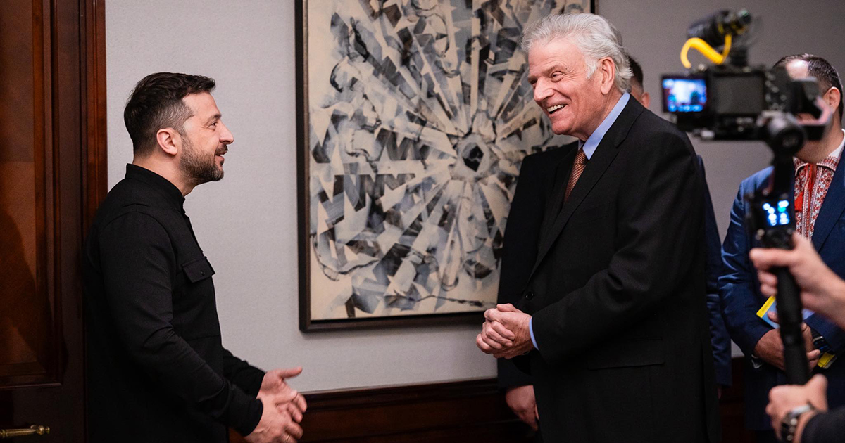 フランクリン・グラハムは、ベルリンの会議でゼレンスキーに会って祈ります