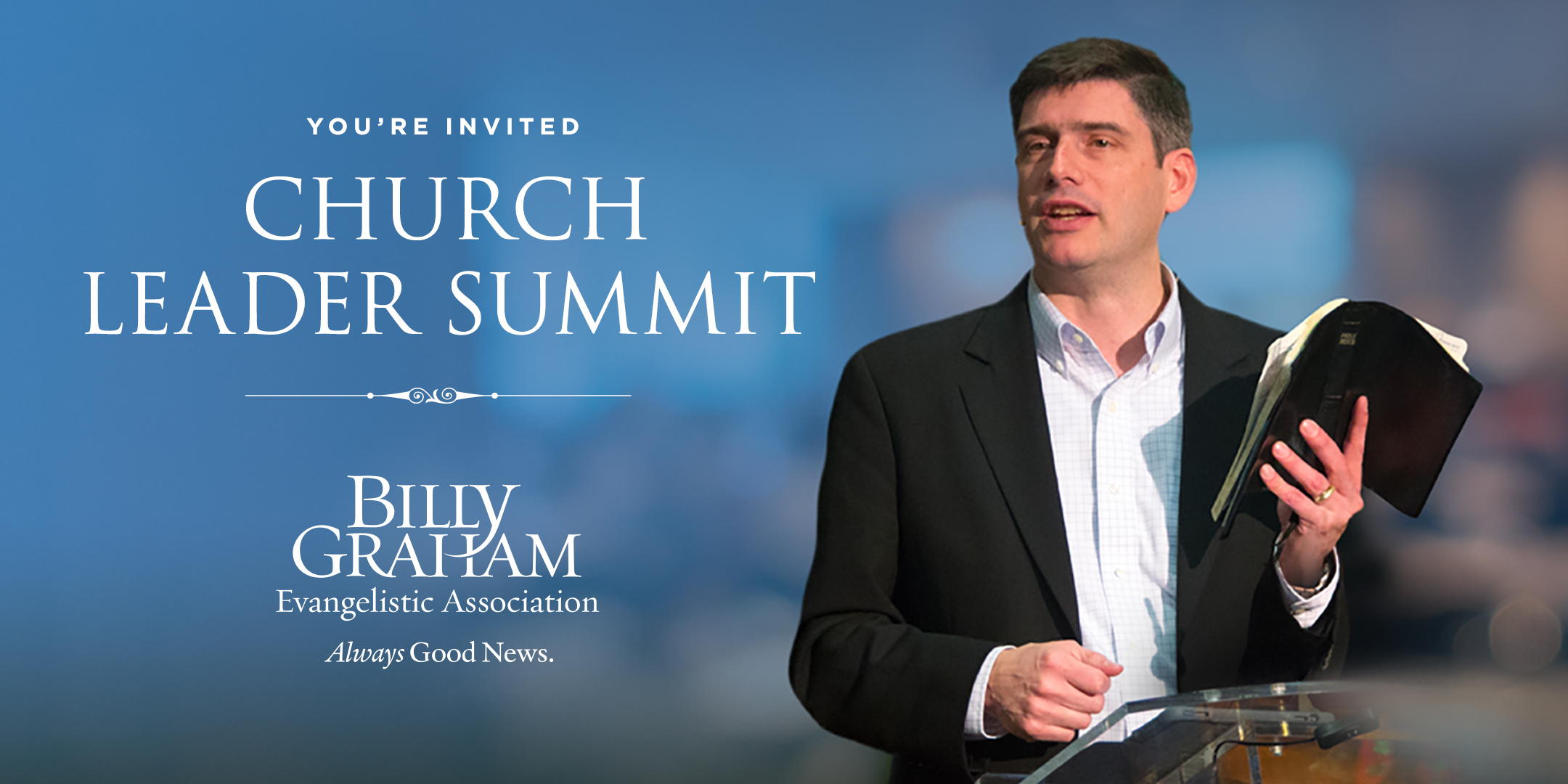 Will Graham Church Leaders Summit Banner