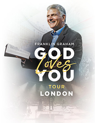 Franklin Graham God Loves You Tour London