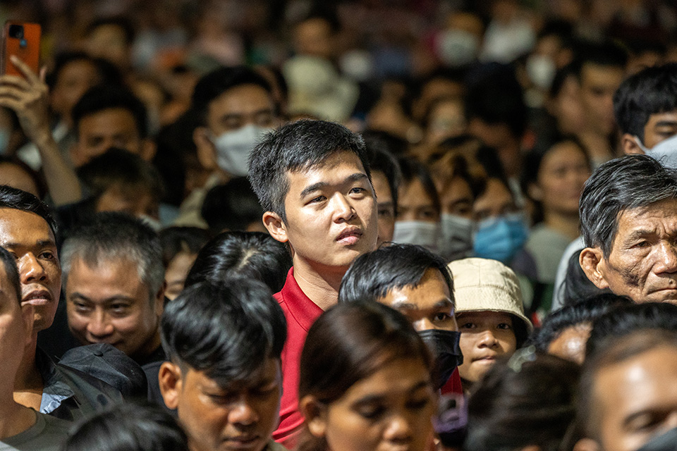 Man hears Gospel at Love Festival in Ho Chi Minh City