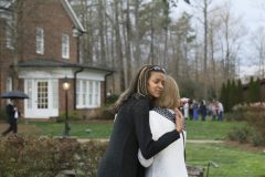 Feb. 26, 2018: Members of the public visit the Billy Graham Library in Charlotte, North Carolina, to honor Billy Graham as his body lies in repose at the Graham Family Homeplace.