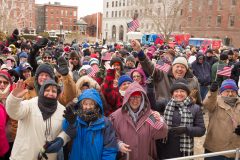 Concord, N.H.: Stop #4 – Some 1,500 New Hampshire residents gathered at the capitol in Concord on Jan. 19, 2016, as part of the Decision America Tour.