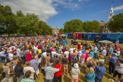 Dover, Delaware: Stop #42—Some 2,600 Delaware citizens gathered at the State House Front Steps in Dover on Sept. 13, 2016, as part of the Decision America Tour.