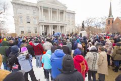 Concord, N.H.: Stop #4 – Some 1,500 New Hampshire residents gathered at the capitol in Concord on Jan. 19, 2016, as part of the Decision America Tour.