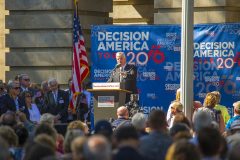 Raleigh, North Carolina: Stop #50—Some 14,200 North Carolinians gathered at the Capitol in Raleigh on Oct. 13, 2016, as part of the Decision America Tour.