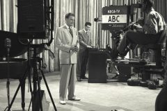 Billy Graham pioneers the use of TV specials in the 1950s, when Cliff Barrows and George Beverly Shea join him in producing a 30-minute program using the KTTV studios in Los Angeles (now KABC).