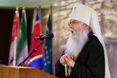 May 10: Archbishop Tikhon of the Orthodox Church in America speaks to delegates at the World Summit in Defense of Persecuted Christians.