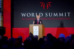 May 11: Following his presentation to the World Summit in Defense of Persecuted Christians, Sen. Jack Lankford (R-Oklahoma) announced that he had introduced a resolution to the Senate promoting religious freedom and condemning persecution based on faith.